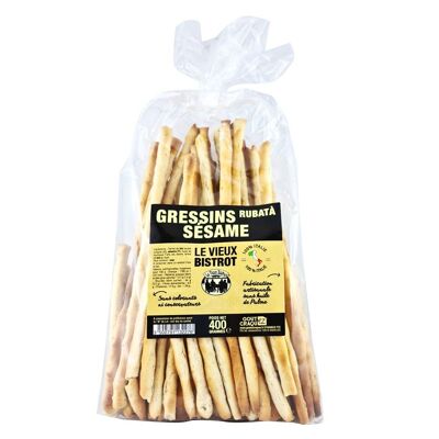Breadsticks with sesame seeds