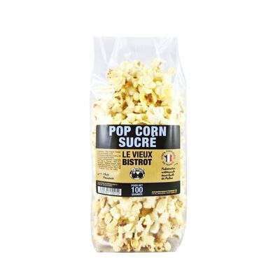 Bag of sweet popcorn