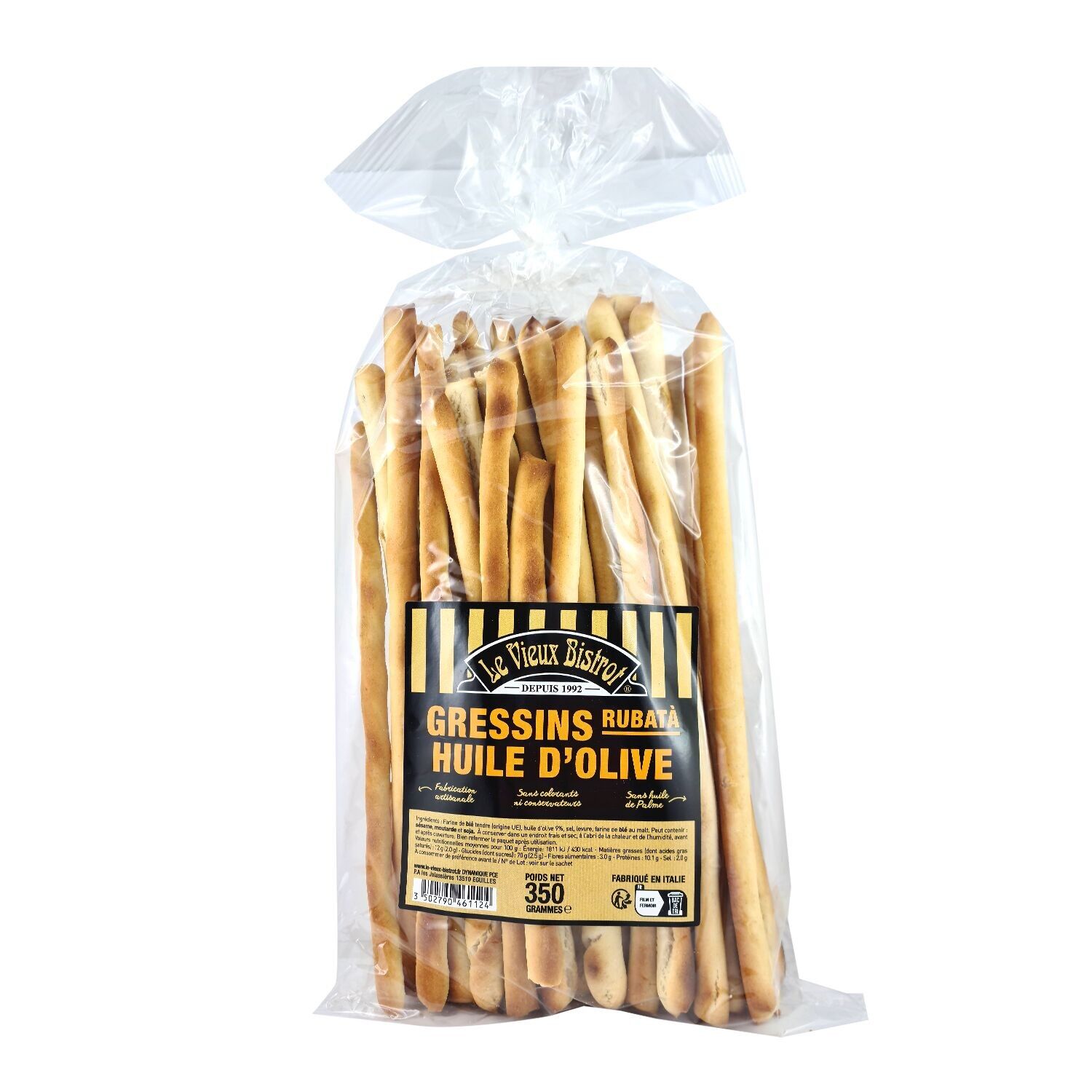 Le Vieux Bistrot - Grissini all'olio d'oliva - 350g