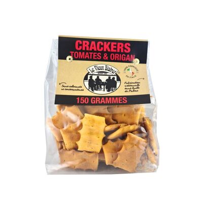 Oregano tomato crackers