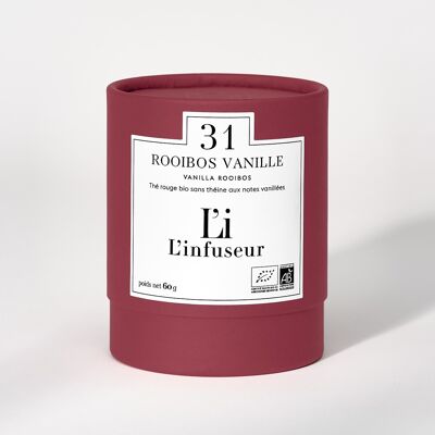 Vanille-Rooïbos Nr. 31 in Großpackung 60 g BIO – Valentinstag