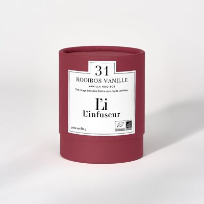 Rooïbos Vanilla n°31 in bulk 60g ORGANIC