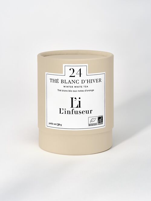 Thé Blanc d'Hiver n°24 en vrac 50g BIO