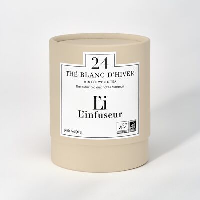 Thé Blanc d'Hiver n°24 en vrac 50g BIO