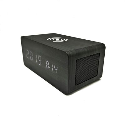 Chargeur de réveil en bois Wibee