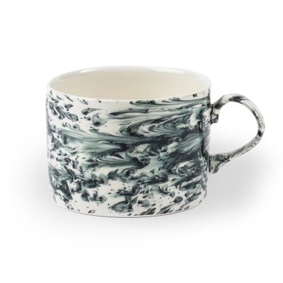 Hand glazed earthenware mug