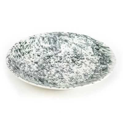 Hand glazed, earthenware large serving bowl