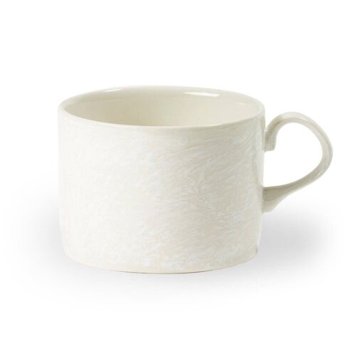 Hand glazed, earthenware mug