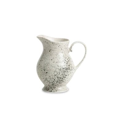Hand glazed, fine bone china jug