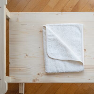 Baby bath towel - 100% organic cotton GOTS