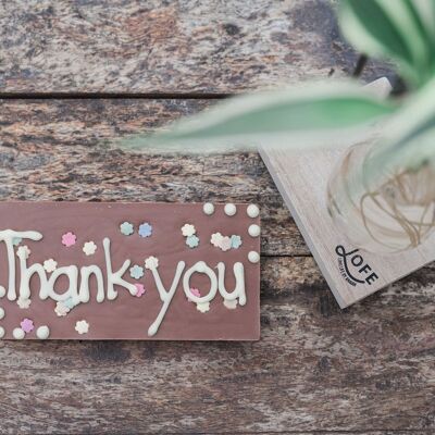 "Thank You" chocolate bar