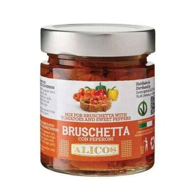 Sicilian Bruschetta With Peppers - Alicos