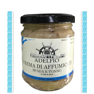Crema Mixta Ahumada Siciliana En Aceite De Oliva - Adelfio