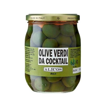 Sicilian green cocktail olives - Alicos