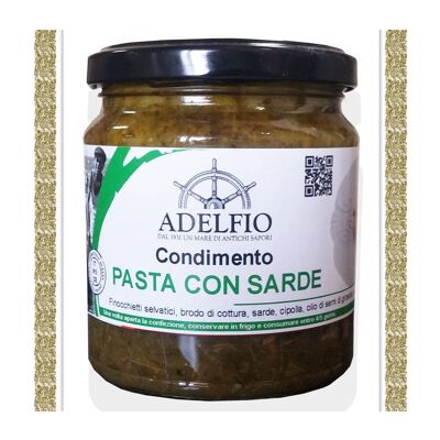 Pasta con sardinas - Receta antigua siciliana - Adelfio