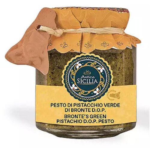 Pesto di Pistacchio 100% di Bronte D.O.P. - Antica Sicilia