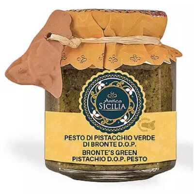 100% Pistachio Pesto from Bronte D.O.P. - Ancient Sicily