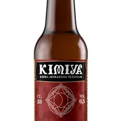 Rotes sizilianisches Craft-Bier Ipa - Kymia