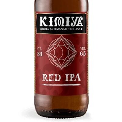 Cerveza artesanal siciliana roja Ipa - Kymia