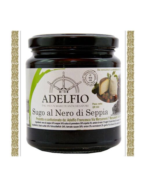Sugo Nero di Seppia Siciliano - Adelfio