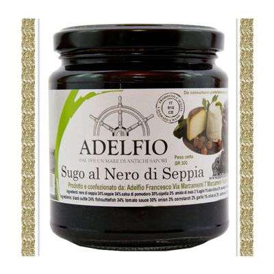 Sicilian Squid Black Sauce - Adelfio