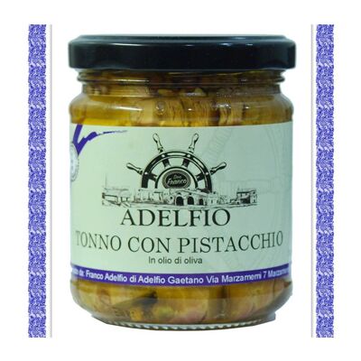 Thunfisch mit Pistazien in Olivenöl – Adelfio