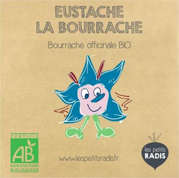 Mini kit de graines BIO d'Eustache la bourrache 2