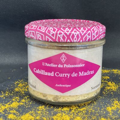 Madras di merluzzo spalmabile al curry