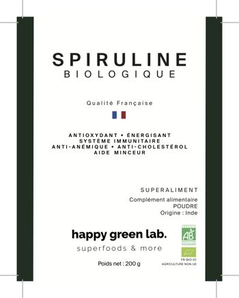 Spiruline biologique 2