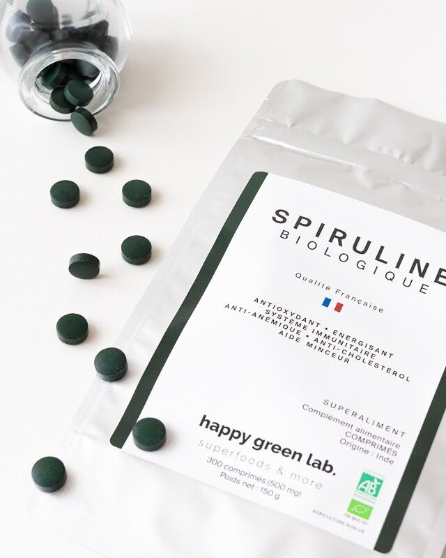 Spirulina tablets - organic