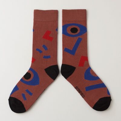Barnabé-Socken 42-46, hergestellt in Frankreich und in Solidarität mit der Marke Bonpied