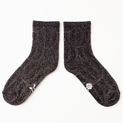 Chaussettes Clara 36-41 fabriquées en France et solidaires de la marque Bonpied