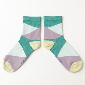 Chaussettes Henriette 36-41 fabriquées en France et solidaires de la marque Bonpied 1