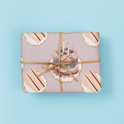 Gateaux Tea Party - Wrapping Paper Sheets