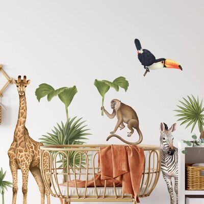 Wall Sticker | Safari Animals II