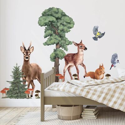 Wall Sticker | Forest Animals II