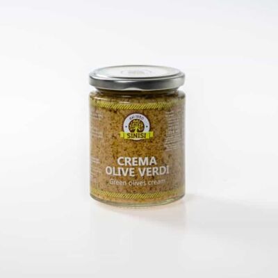 Crema di olive verdi