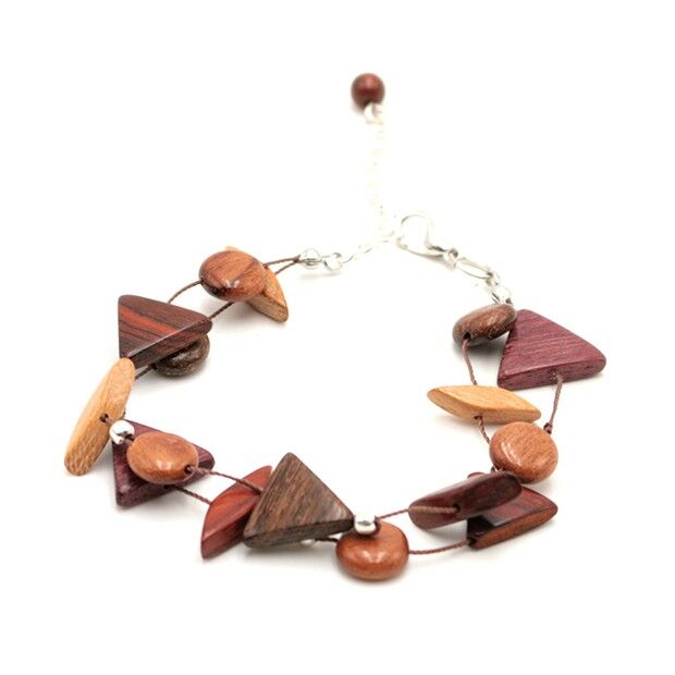 Bracciale Majesty multilegno a doppio filo