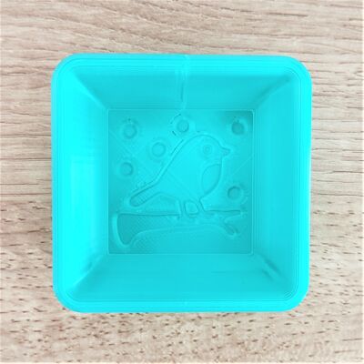 MINI Christmas ROBIN Bath Bomb Mold - 3D gedruckte Form