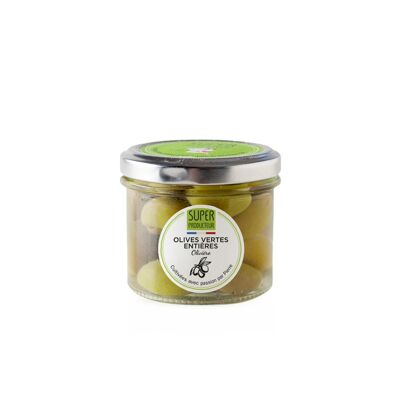 Olives Vertes Entières Olivière - 110g / PROMO