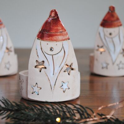 Father Christmas Tealight Holder