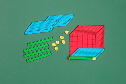3D Dezimalrechensatz magnetisch | Lernmaterial kombinierbar Mathematik Grundschule