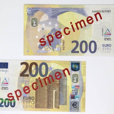 Billete de 200 euros (100 piezas)