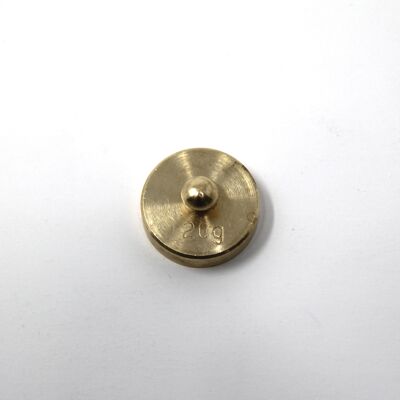 Poids laiton 20 g | Compléter ou remplacer les ensembles de poids