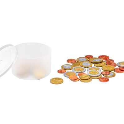 Play money coins small set (50 coins)