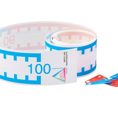 Number line calculation tape 1-100 3m long | Illustration of the ZR 100 math