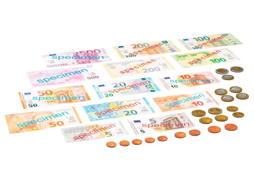 15 pièces d'argent magnétique Jumbo Euro