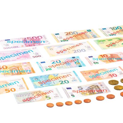 EURO play money (44 pieces)