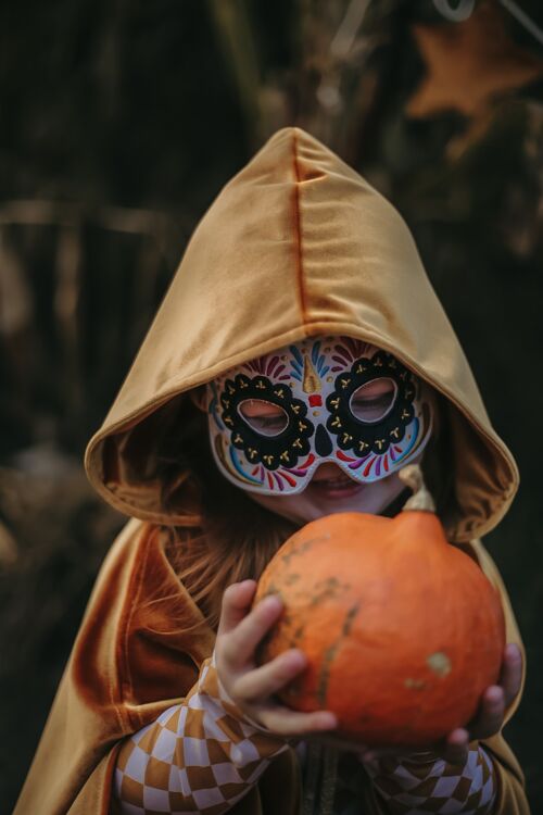 Skull mask "Colorful halloween"