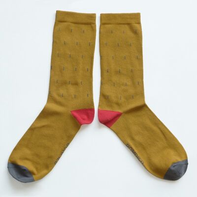 Lester 42-46 socks made in France and in solidarity with the Bonpied brand